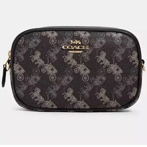 Coach Convertible Belt Bag With Horse And Carriage Print